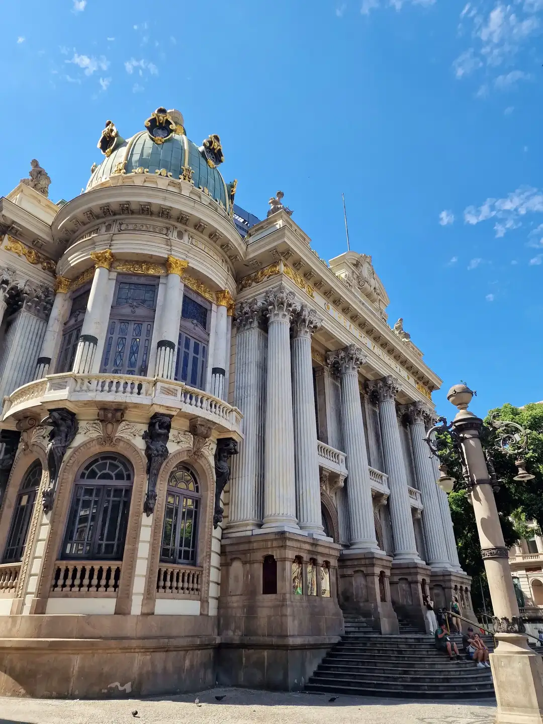 Historic building in downtown Rio