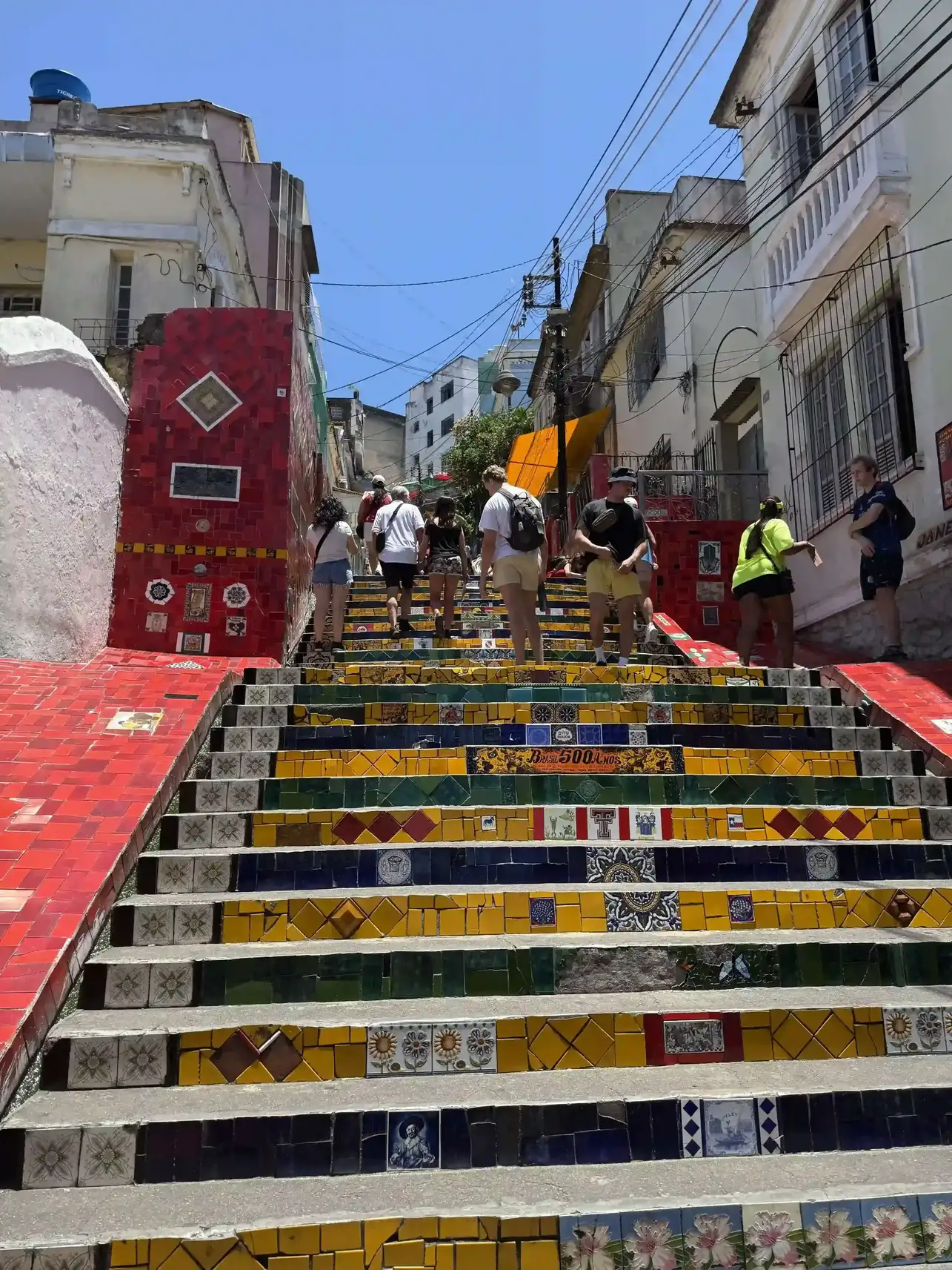 Colorful Selaron Steps in Lapa