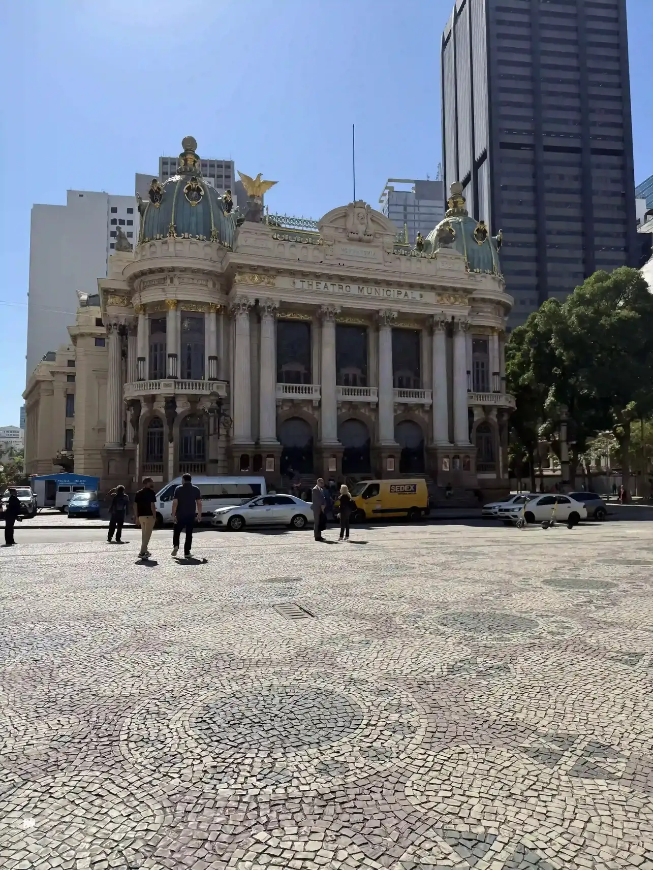 Municipal Theatre in central Rio de Janeiro