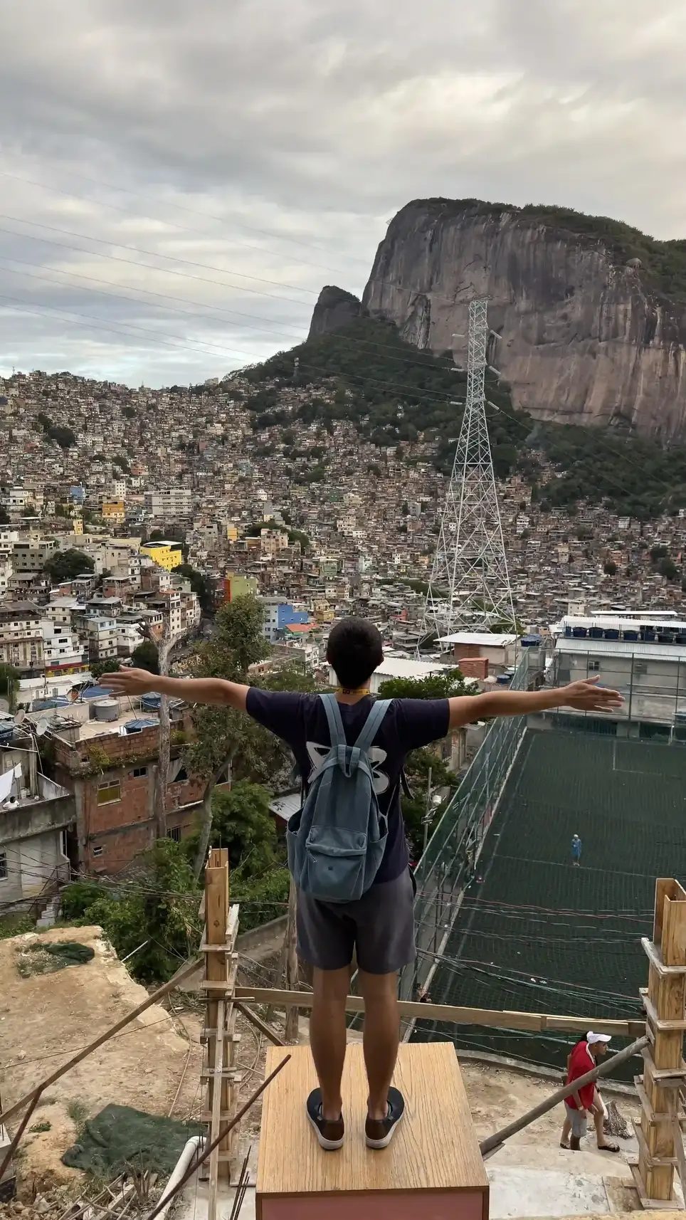 Rocinha seen from a neighborhood viewpoint